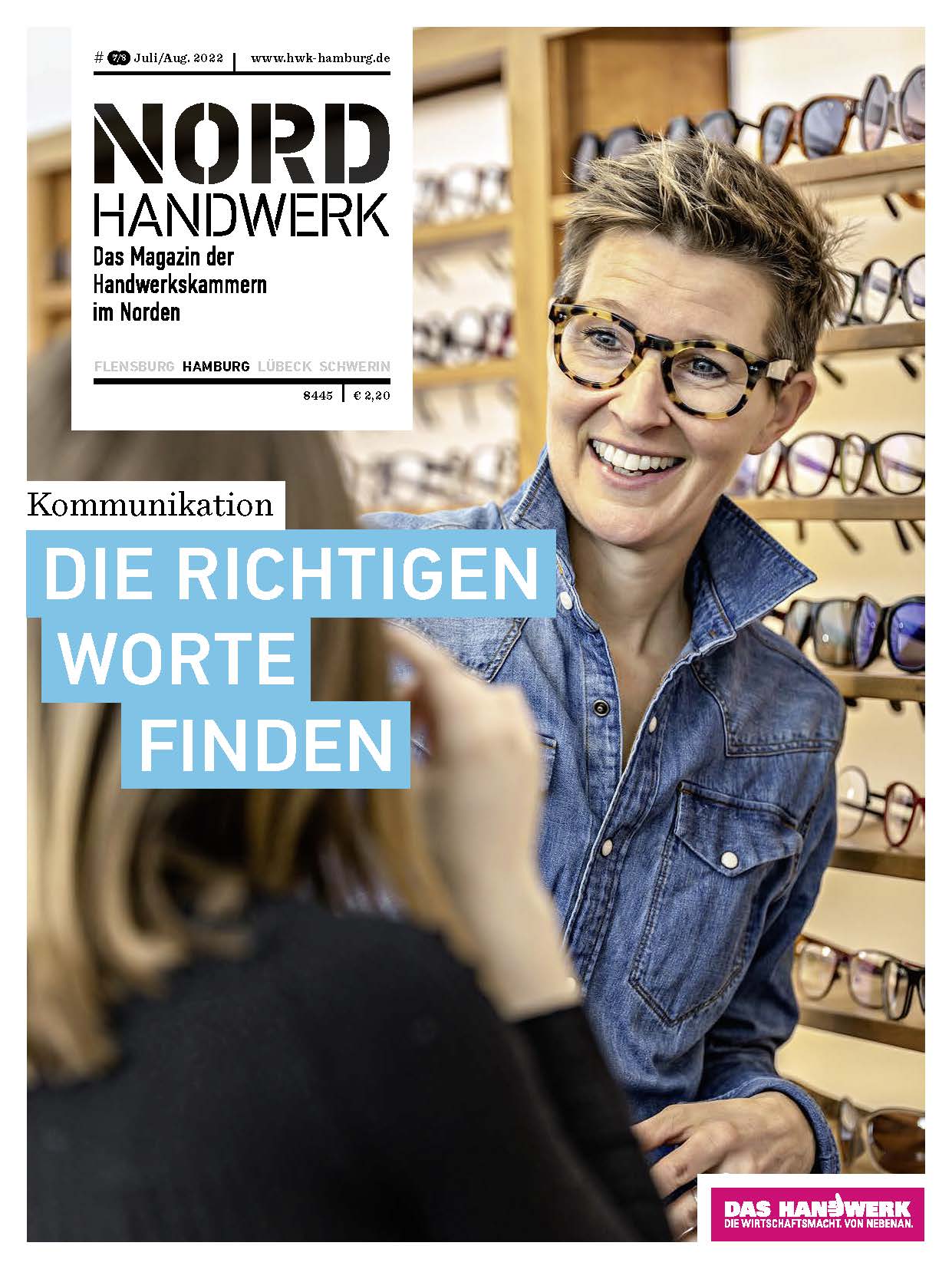 Titelfoto Magazin NordHandwerk Juli 2022